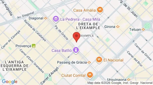 Apartments for rent in Barcelona Eixample - Photo from Google Street View