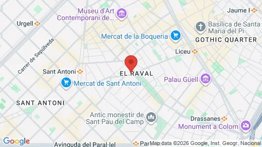 Apartments for rent in Barcelona Ciutat Vella - Photo from Google Street View