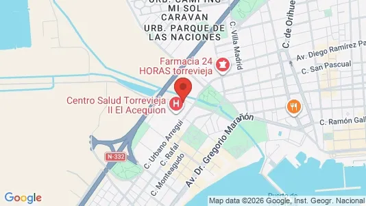 Apartments for rent i Orihuela - kort over placeringen