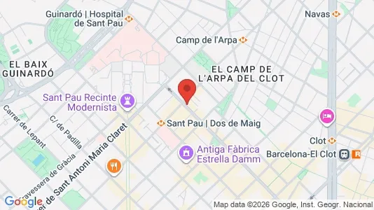 Apartments for rent in Barcelona Sant Martí - Photo from Google Street View