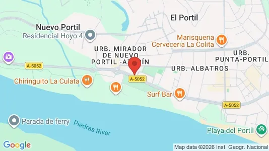 Apartments for rent i Cartaya - kort over placeringen