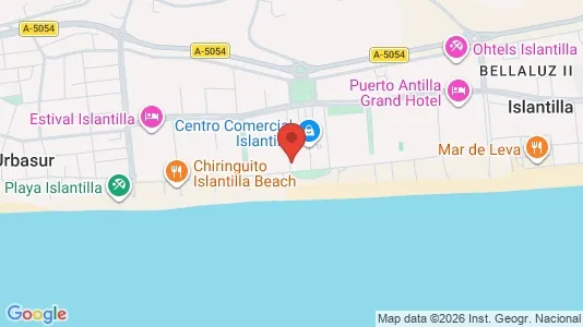Apartments for rent i Isla Cristina - kort over placeringen