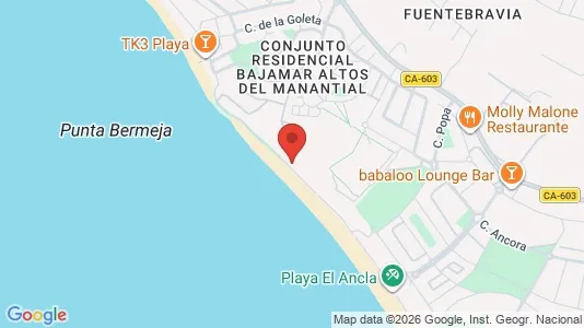 Apartments for rent i El Puerto de Santa María - kort over placeringen