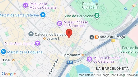 Apartments for rent in Barcelona Ciutat Vella - Photo from Google Street View