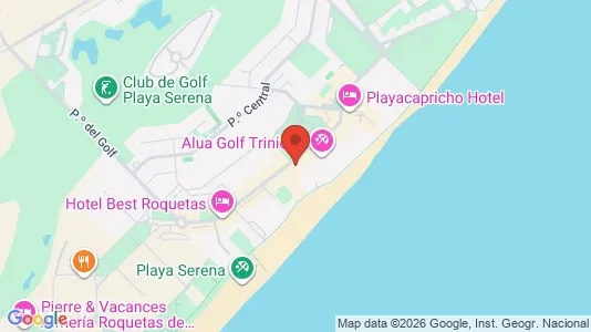 Apartments for rent i Roquetas de Mar - kort over placeringen