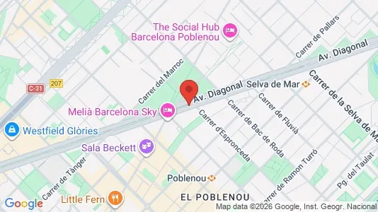 Apartments for rent in Barcelona Sant Martí - Photo from Google Street View