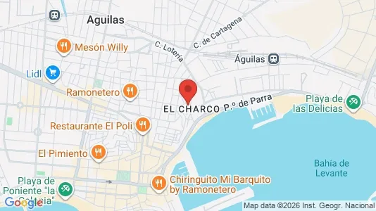 Apartments for rent in Águilas - Photo from Google Street View