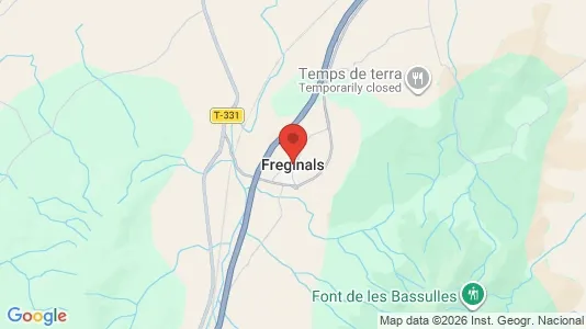 Apartments for rent in Freginals - Photo from Google Street View