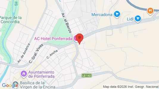 Rooms for rent i León - kort over placeringen