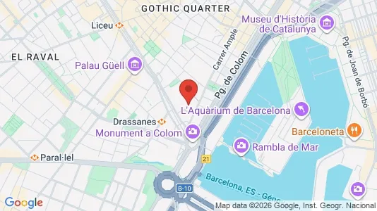 Apartments for rent in Barcelona Ciutat Vella - Photo from Google Street View