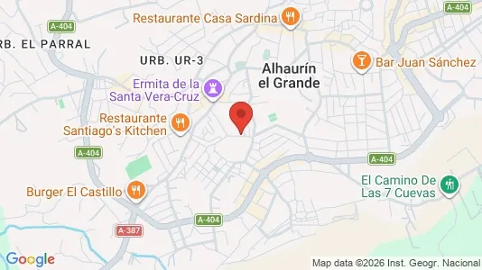 Apartments for rent i Alhaurín el Grande - kort over placeringen