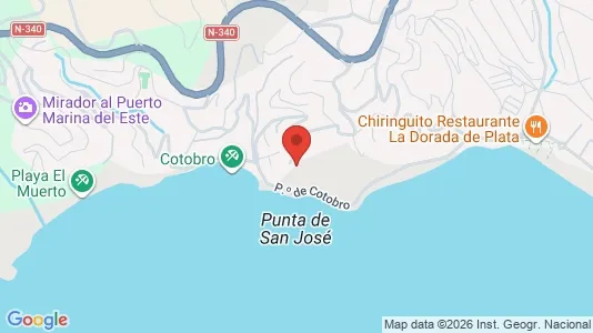 Apartments for rent i Almuñécar - kort over placeringen