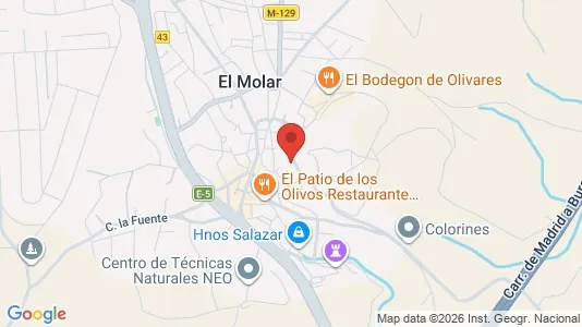 Apartments for rent i El Molar - kort over placeringen
