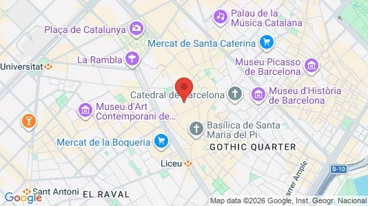 Apartments for rent in Barcelona Ciutat Vella - Photo from Google Street View