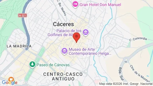 Apartments for rent in Cáceres - Photo from Google Street View
