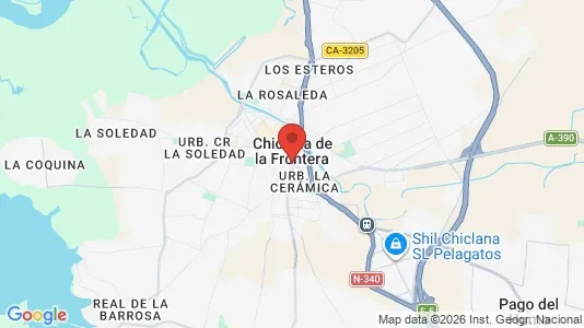 Houses for rent i Chiclana de la Frontera - kort over placeringen