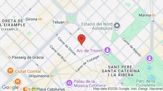Apartments for rent in Barcelona Eixample - Photo from Google Street View