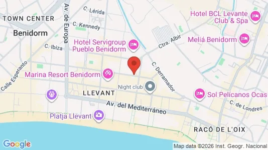 Apartments for rent in Benidorm - Photo from Google Street View