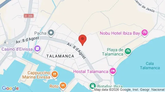 Apartments for rent in Eivissa - Photo from Google Street View