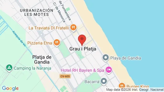 Apartments for rent in Gandia - Photo from Google Street View