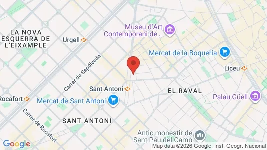 Apartments for rent in Barcelona Ciutat Vella - Photo from Google Street View