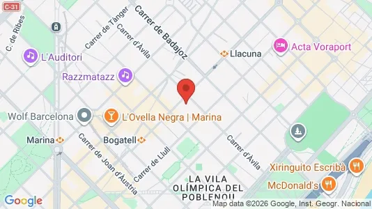 Apartments for rent in Barcelona Sant Martí - Photo from Google Street View