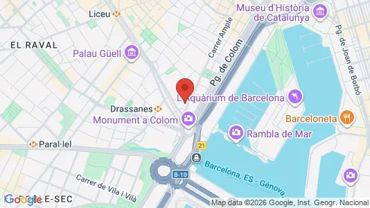 Apartments for rent i Barcelona Ciutat Vella - kort over placeringen