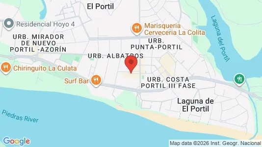 Apartments for rent i Cartaya - kort over placeringen