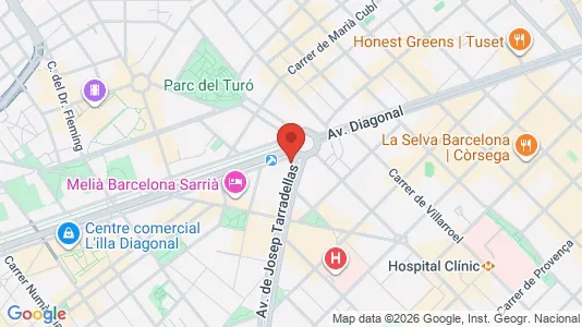 Apartments for rent in Barcelona Les Corts - Photo from Google Street View