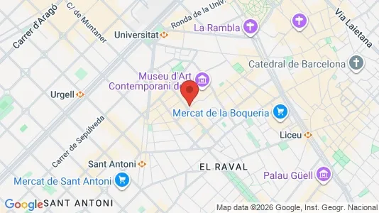 Apartments for rent in Barcelona Ciutat Vella - Photo from Google Street View