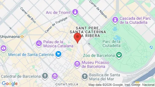 Apartments for rent in Barcelona Ciutat Vella - Photo from Google Street View