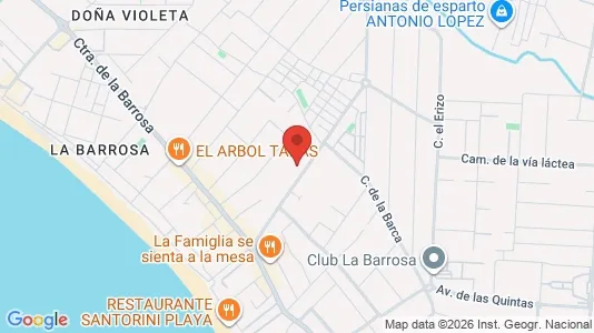 Apartments for rent i Chiclana de la Frontera - kort over placeringen