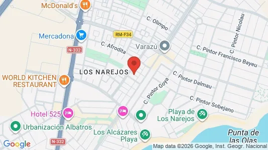 Apartments for rent in Cartagena - Photo from Google Street View