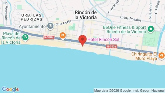 Apartments for rent i Rincón de la Victoria - kort over placeringen
