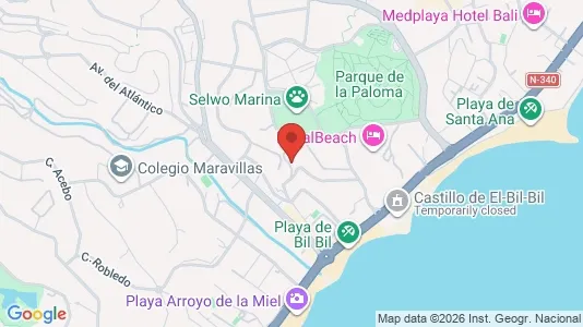 Apartments for rent in Benalmádena - Photo from Google Street View