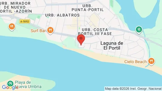 Apartments for rent i Cartaya - kort over placeringen