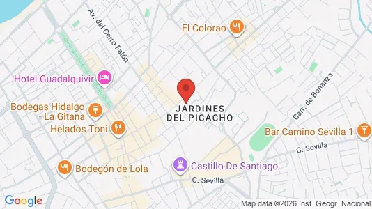Apartments for rent i Sanlúcar de Barrameda - kort over placeringen