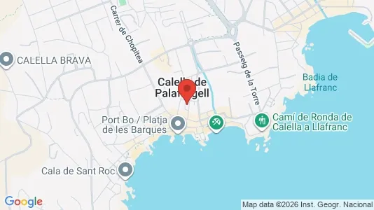 Apartments for rent i Palafrugell - kort over placeringen