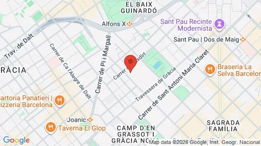 Apartments for rent in Barcelona Eixample - Photo from Google Street View