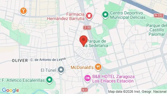 Apartments for rent in Zaragoza - Photo from Google Street View