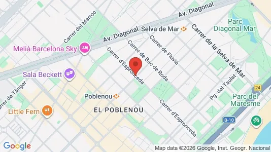 Apartments for rent in Barcelona Sant Martí - Photo from Google Street View