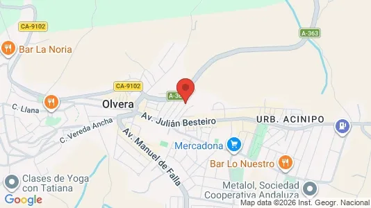 Apartments for rent in Olvera - Photo from Google Street View