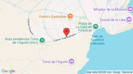 Apartments for rent in Finestrat - Photo from Google Street View