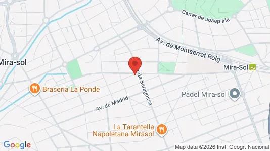 Apartments for rent i Sant Cugat del Vallès - kort over placeringen