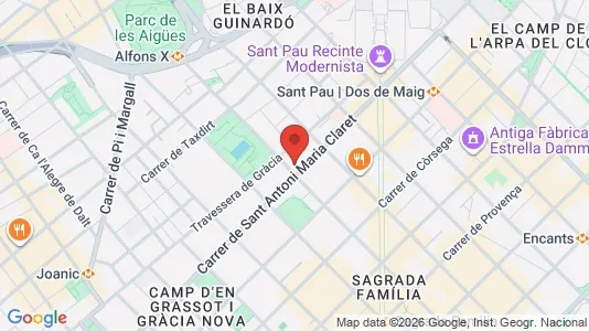 Apartments for rent in Barcelona Eixample - Photo from Google Street View