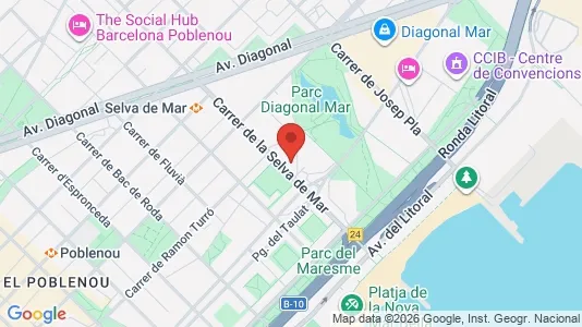 Apartments for rent in Barcelona Sant Martí - Photo from Google Street View