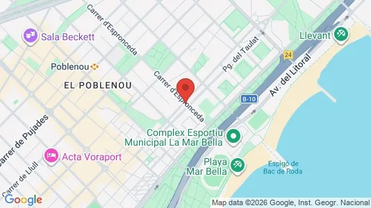 Apartments for rent in Barcelona Sant Martí - Photo from Google Street View