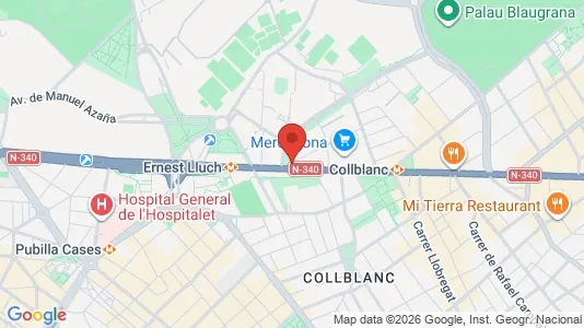 Apartments for rent in Barcelona Les Corts - Photo from Google Street View