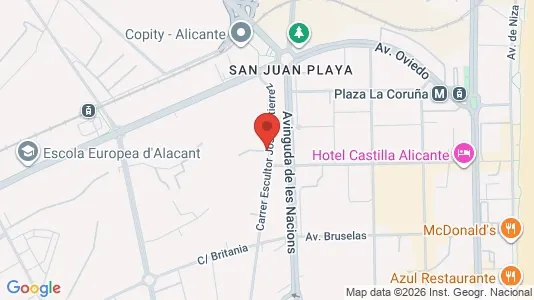Apartments for rent in Alicante/Alacant - Photo from Google Street View