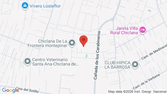 Apartments for rent i Chiclana de la Frontera - kort over placeringen